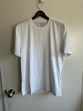 Brunello Cucinelli White Crew Neck T-Shirt USM